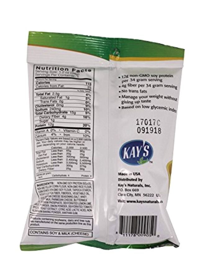 Pack Of 12 Protein Chips Crispy Parmesan Cheese