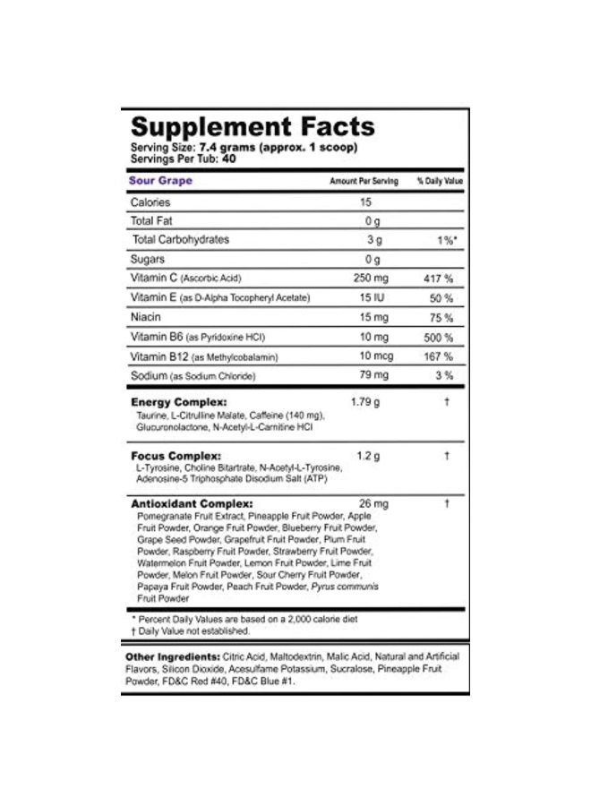 G Fuel - Sour Pixel Potion Dietary Supplement - Image 1