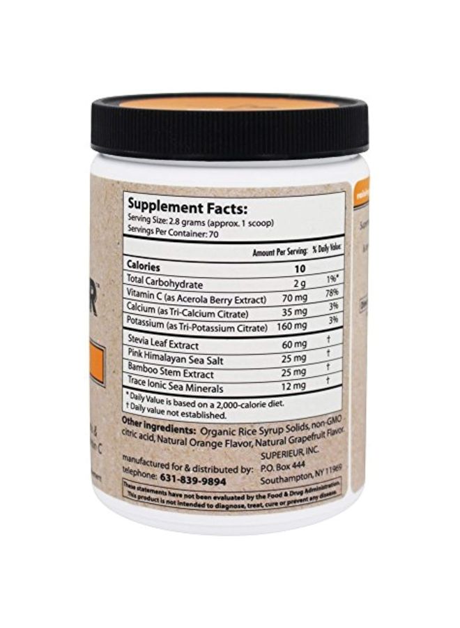 Electrolytes Fresh Citrus Dietary Supplement