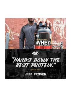 Optimum Nutrition Gold Standard 100 Percent Whey Protein Powder Drink Mix - Double Rich Chocolate - 454 Gram  - Image 4
