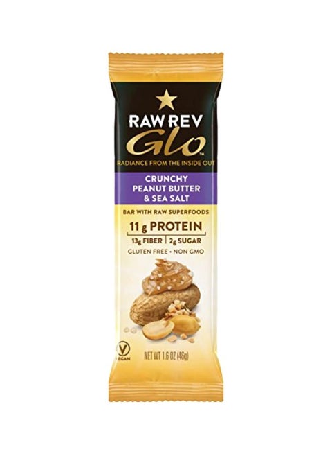 Pack Of 12 Bar With Raw Superfood - Crunchy Peanut Butter And Sea Salt