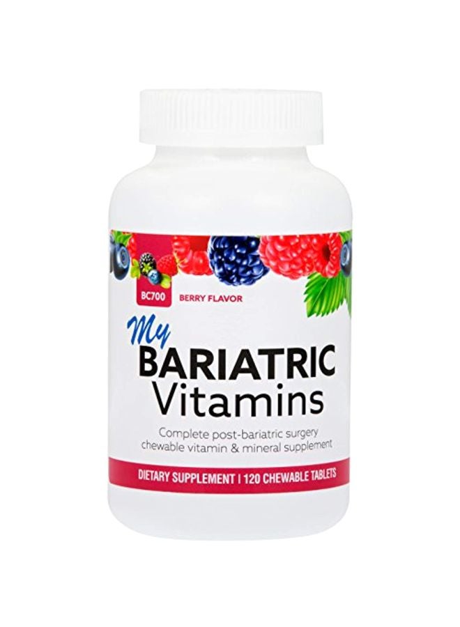 Post Bariatric Surgery Chewable Vitamins - 120 Chewabble Tablets