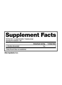 KAGED MUSCLE Premium LCitrulline Powder Citrulline 200g  - Image 2