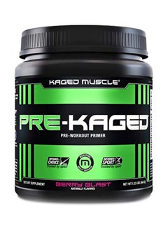 KAGED MUSCLE Pre-Kaged Pre Workout Dietary Supplement - Berry Blast  - Image 1