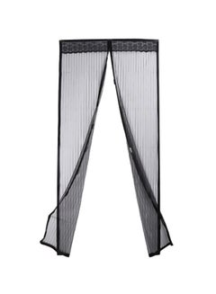 Generic Magic Mesh Door Screen Black  - Image 1