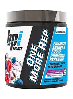 BPI SPORTS One More Rep Pre-Workout Powder - Berry Splash  - Image 1