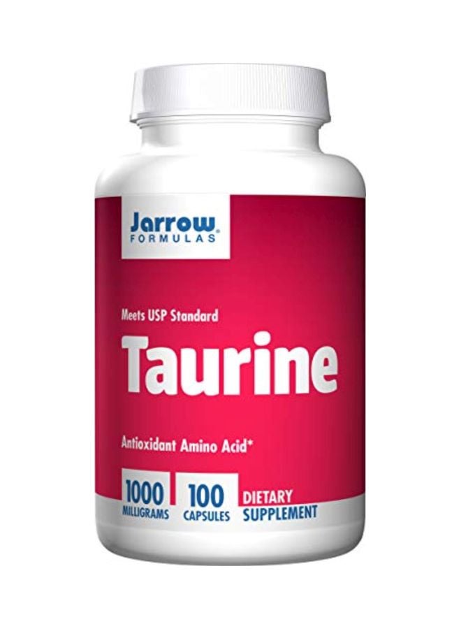 jarrow formulas Taurine 1000 mg - 100 Capsules - Image 1
