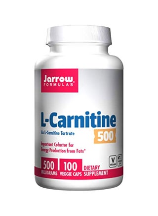 L-Carnitine Tartrate 500mg - 100 Capsules - v1575379651/N32481611A_1