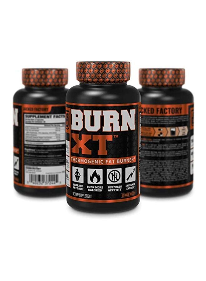 Jacked Factory - Burn-XT Thermogenic Fat Burner - 60 Veggie Capsules - Image 1