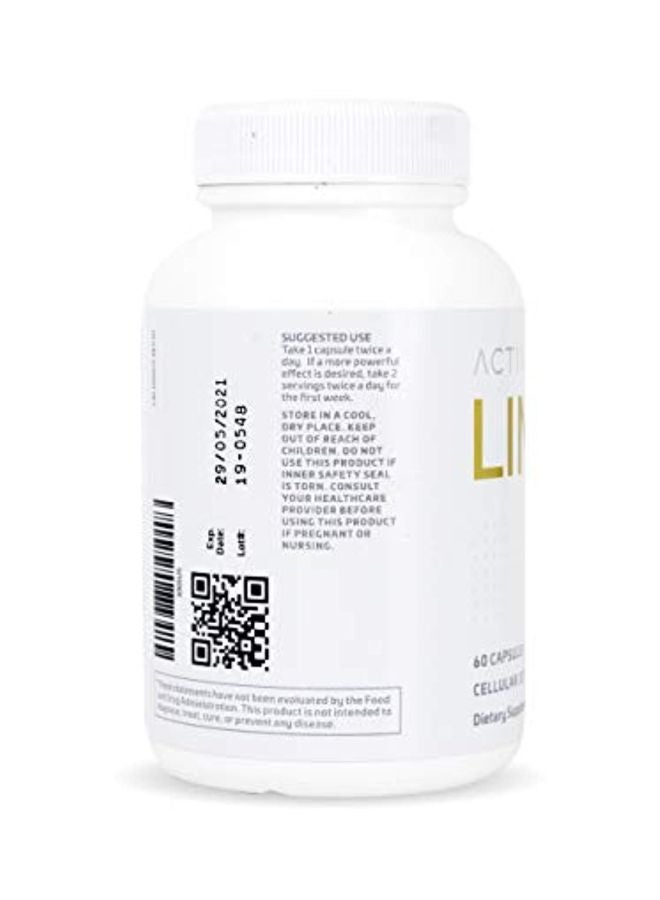 Activz - Linq Cellular Jet Fuel Dietary Supplement - 60 Capsules - Image 1