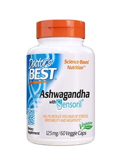 Ashwagandha With Sensoril Dietary Supplement 125mg - 60 Caps