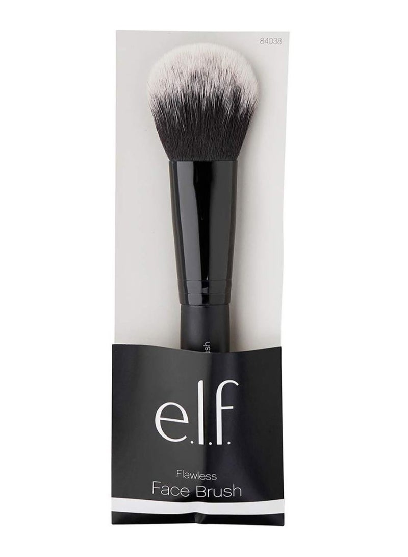 elf Flawless Face Brush Black/White - Image 2
