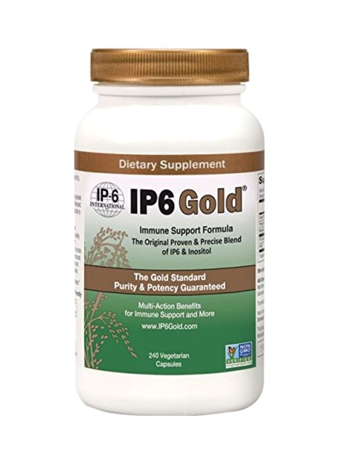 IP6 Gold Pack Of 2 Immune Support Formula - 240 Vegetarian Capsules - Image 1