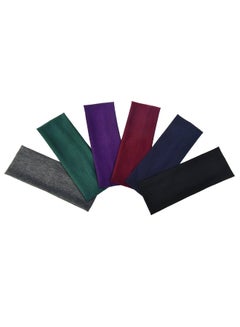 eBoot 6-Piece Stretch Yoga Headband Set 7.87 x 2.76inch  - Image 1