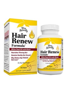 Terry Naturally 2-Piece Hair Renew Formula Dietary Supplement - 60 Softgels  - Image 1