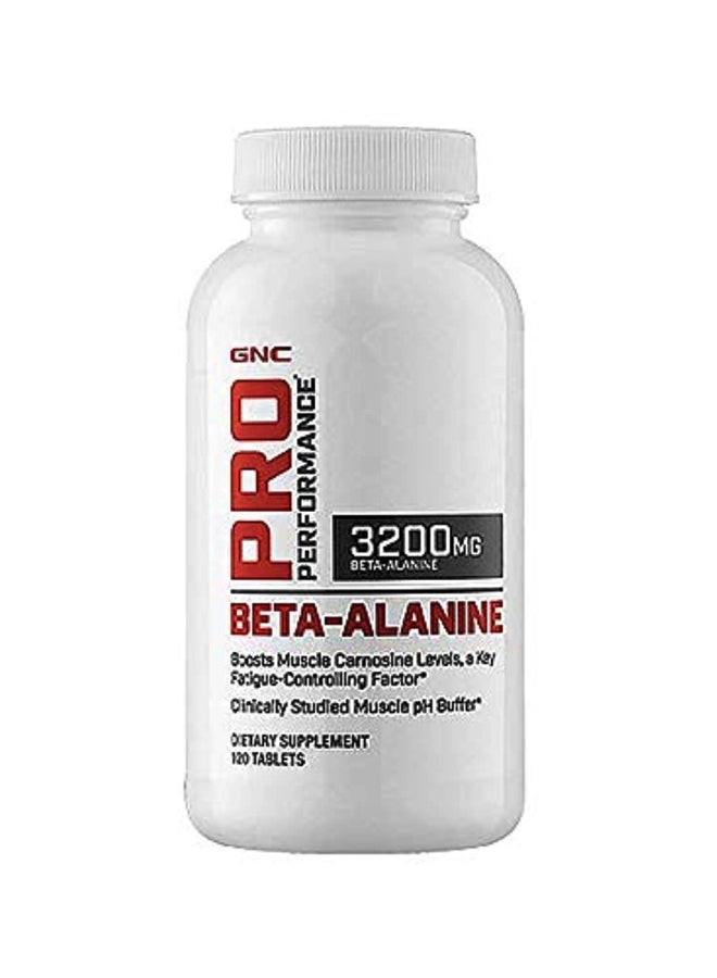 GNC Pro Performance Beta-Alanine - 120 Tablets