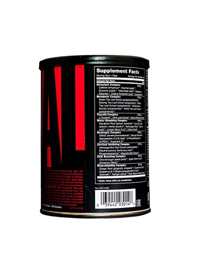 ANIMAL Pack Of 42 Cuts Fat Burner Dietary Supplement  - Image 5