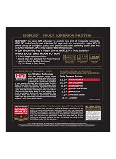 AllMax Nutrition Isoflex Whey Protein Supplement - Peanut Butter Chocolate  - Image 5