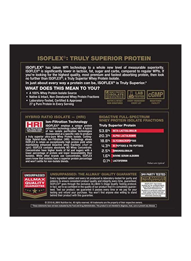 أولماكس نيوتريشن مكمل غذائي أيزو فليكس من بروتين مصل اللبن - نكهة شوكولاتة زبدة الفول السوداني - Image 5