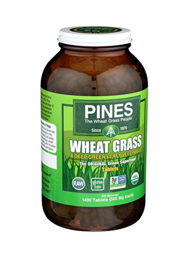 Pines Wheat Grass 500 Mg Dietary Supplement- 1400 Tablets - Image 2