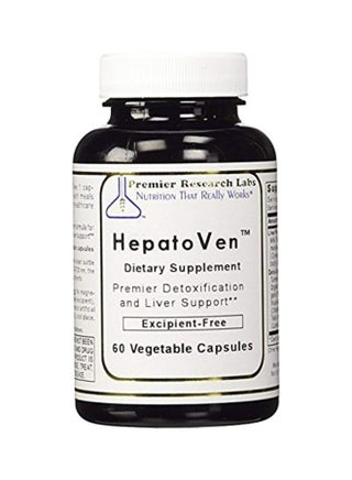 Pack Of 2 HepatoVen Dietary Supplement - 60 Vegetable Capsules - v1575381123/N32477674A_1