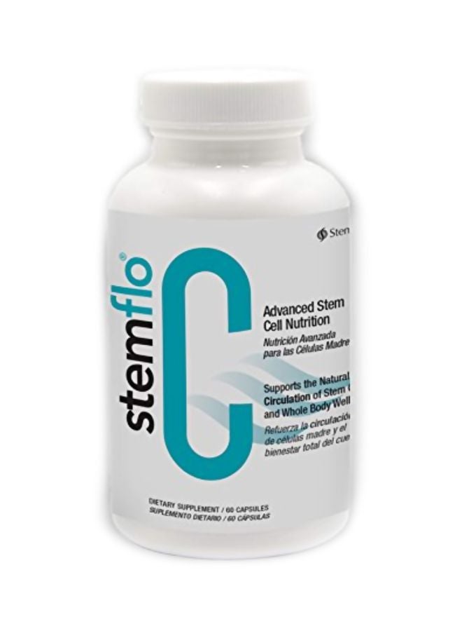 StemFlo Advanced Stem Cell Nutrition Dietary Supplement - 60 Capsules - Image 1