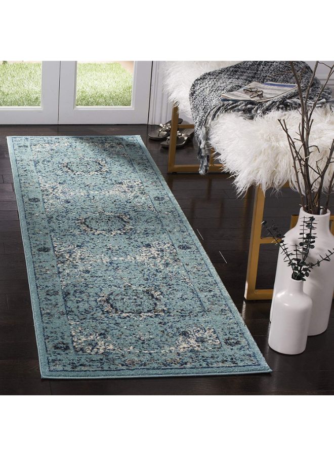 Safavieh Evoke Collection Vintage Area Rug Light Blue 66.04 x 121.92cm  - Image 2
