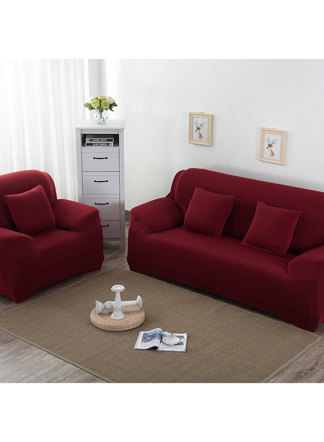 Generic - Polyester Throw Pillow Case polyester Wine Red - Image 1