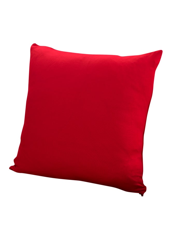 Polyester Throw Pillow Case Polyester Red