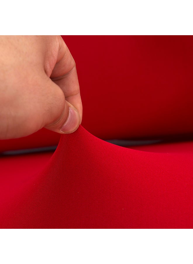Polyester Throw Pillow Case Polyester Red