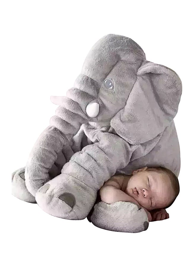 وسادة محشوة بتصميم على شكل فيل رمادي 60سم - Image 2
