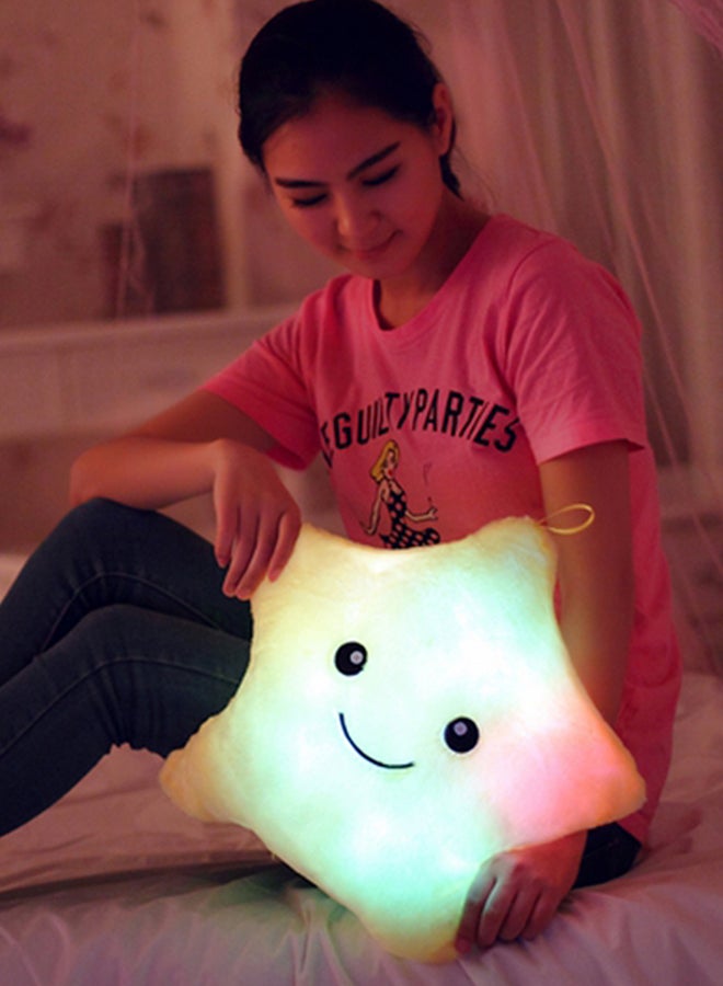 وسادة ناعمة على شكل نجمة مزيج القطن أزرق 40Ø³Ù†ØªÙŠÙ…ØªØ±  - Image 2