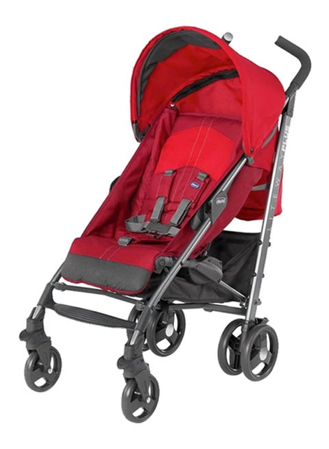 Liteway Plus Stroller - Red/Black/Silver