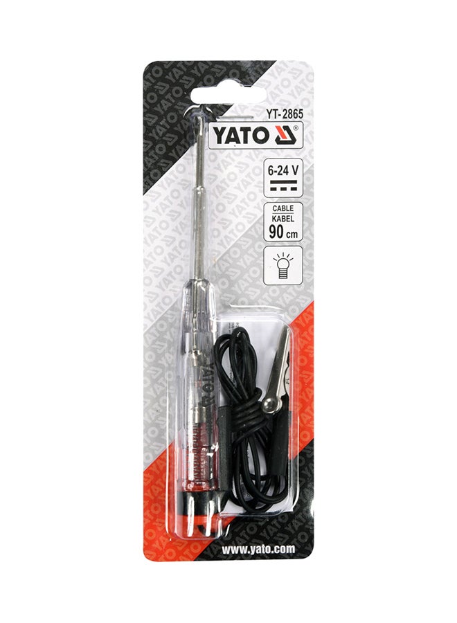 Yato Automotive Circuit Tester 12-240VDC Black/Blue 90centimeter  - Image 3
