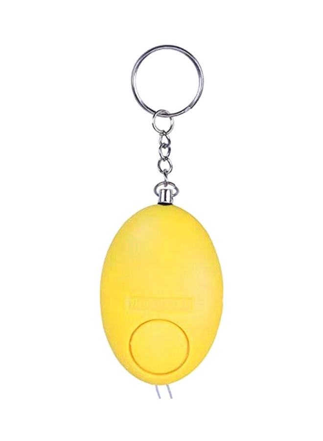 Self Defence Security Alarm Keychain Yellow - Image 2