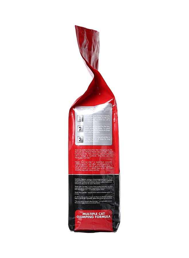 WORLD'S BEST CAT LITTER - Multiple Cat Clumping Formula Multicolour 3.18kg - Image 1