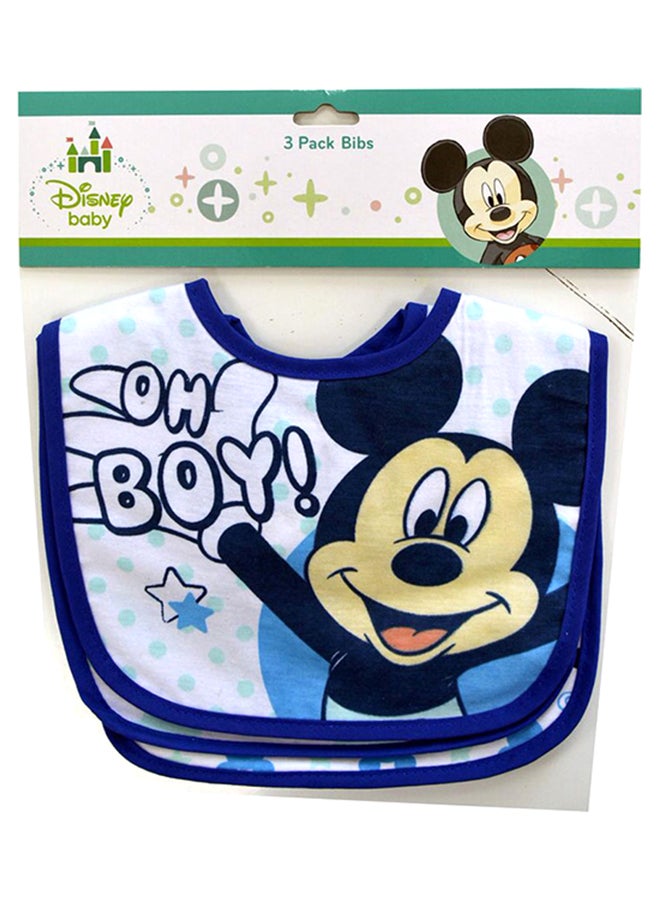 Disney 3-Piece Mickey Bibs  - Image 5