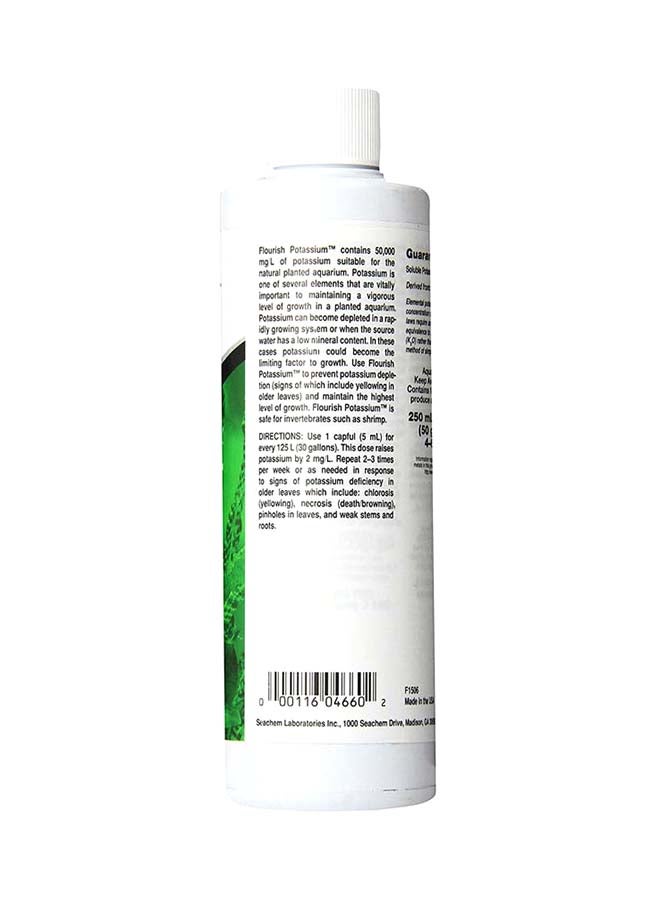 سي تشيم مكمل فلوريش بوتاسيوم لنباتات حوض السمك متعدد الألوان 250ملليلتر - Image 2