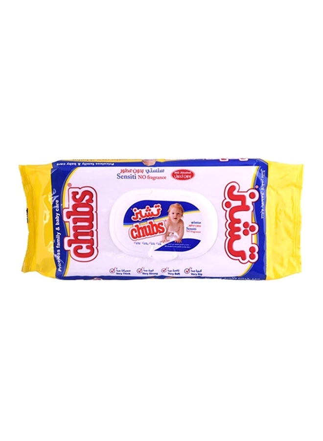 Chubs Sensitive Baby Wipes, 40 Counts - Image 2