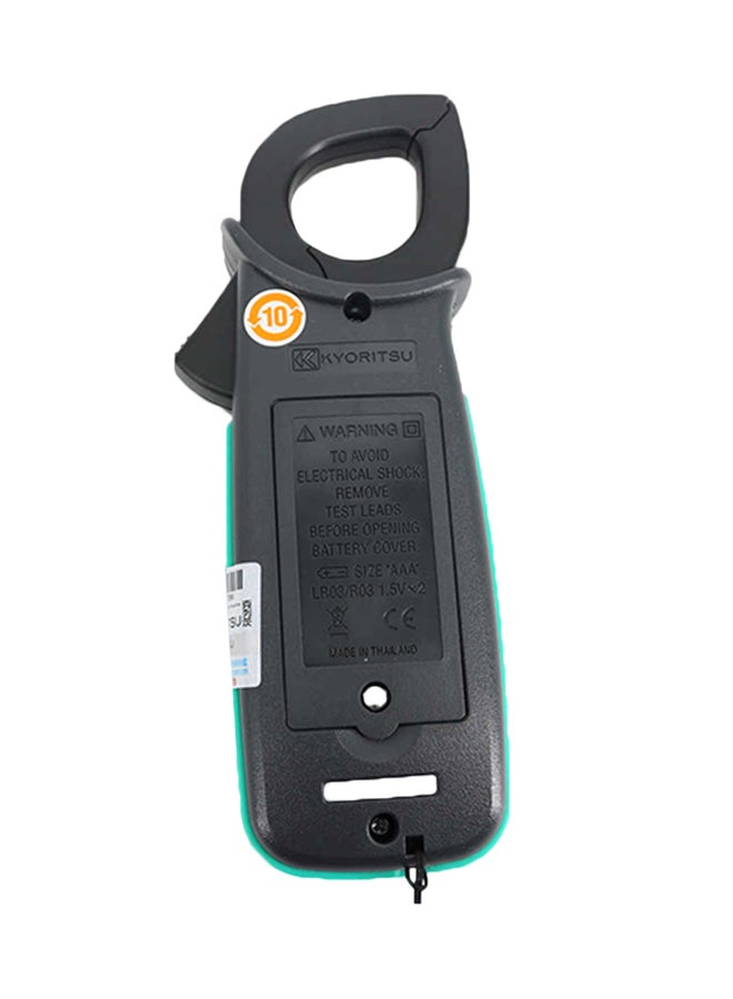 KYORITSU - Digital Clamp Meter Black/Green 204x81x36mm - Image 1