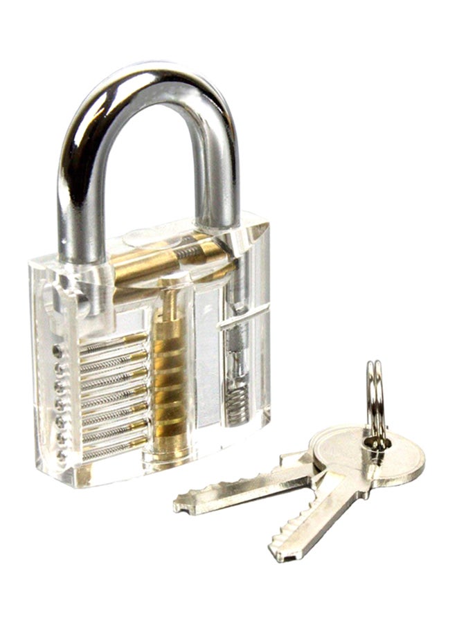 Generic - 12-Piece Unlocking Lock Pick Set Black/Silver - Image 1