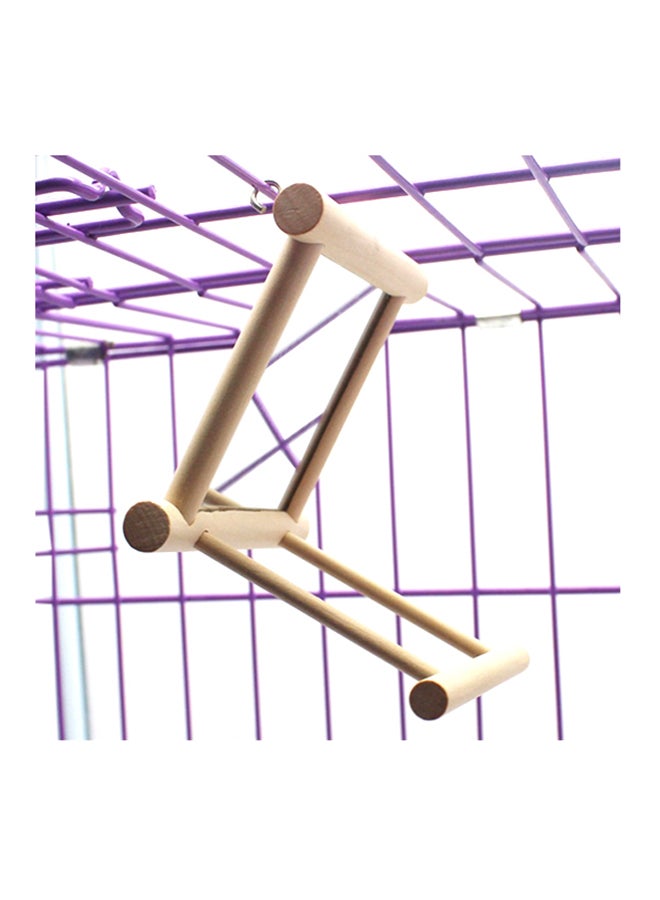 قضيب عاكس ليقف عليه الطائر لقفص الطيور بيج/ شفاف - Image 5