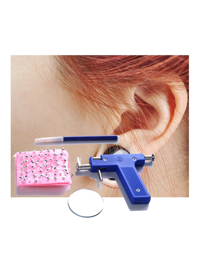 Body Piercing Gun Blue/Silver/Pink 16.6centimeter  - Image 3