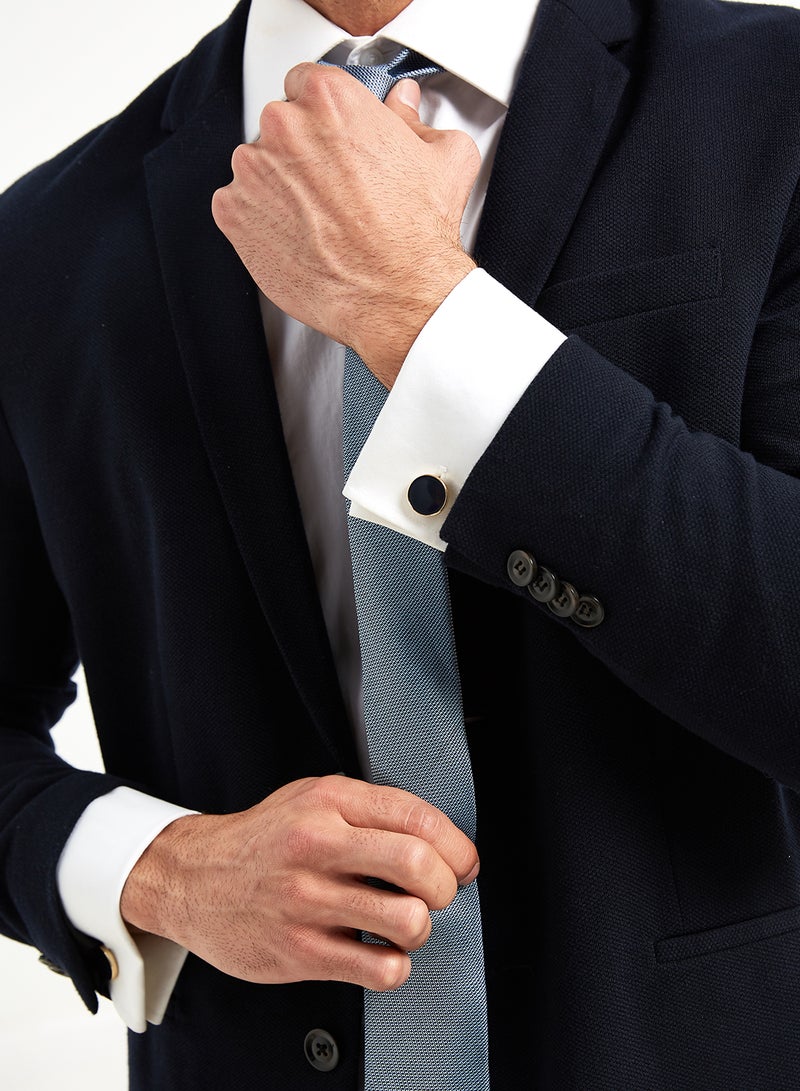English Laundry - Classic Round Elegant Cufflinks - Image 1