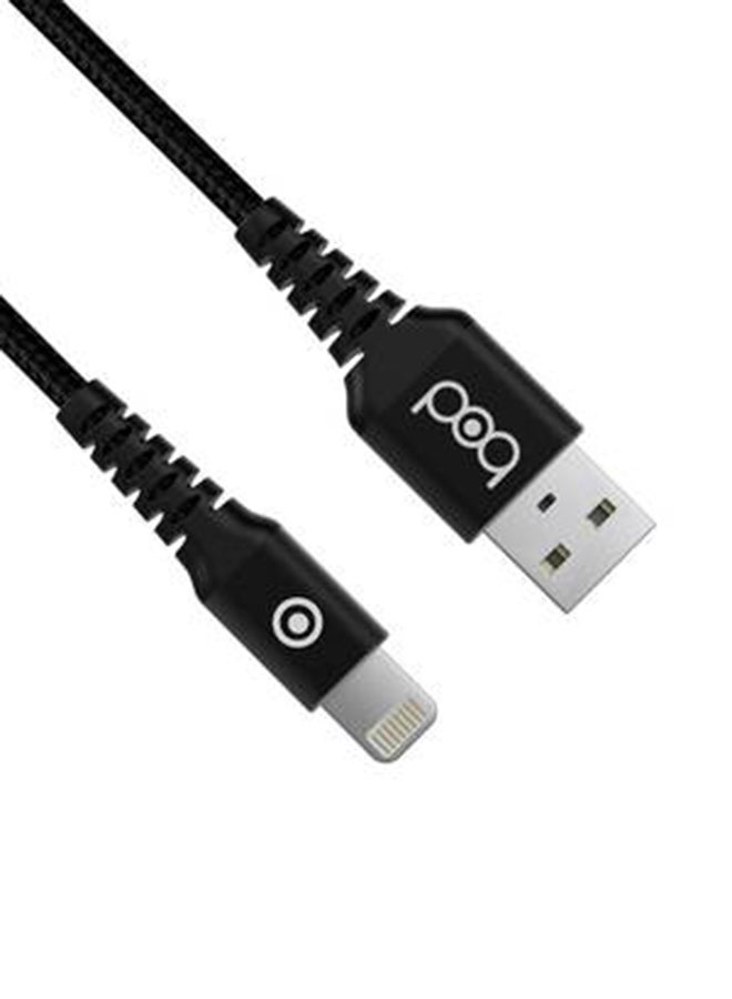 BOD Lightning Data Sync And Charging Cable Black - Image 4