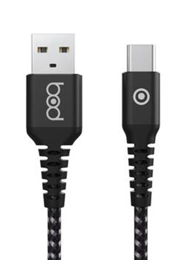 BOD Type-C Data Sync And Charging Cable Black - Image 3