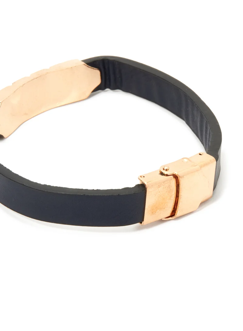 English Laundry Set of 2 Leather and Beads Bracelet