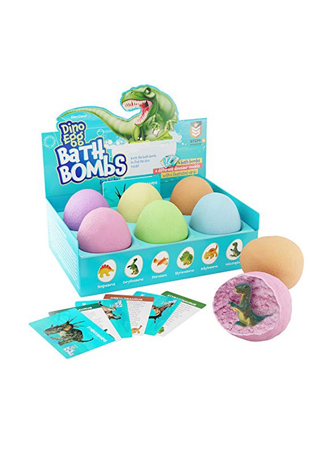 دان آند دارسى كرات استحمام فوارة من 6 قطع متعدد الألوان 2.8X0.98X2.9بوصة