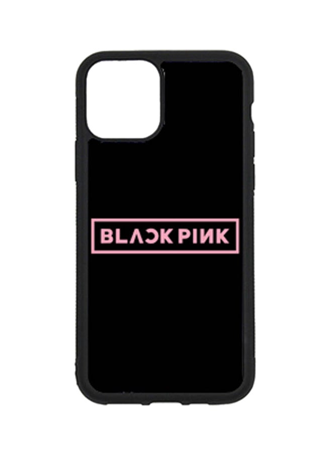 Protective Case Cover For Apple iPhone 11 Pro Black/Pink