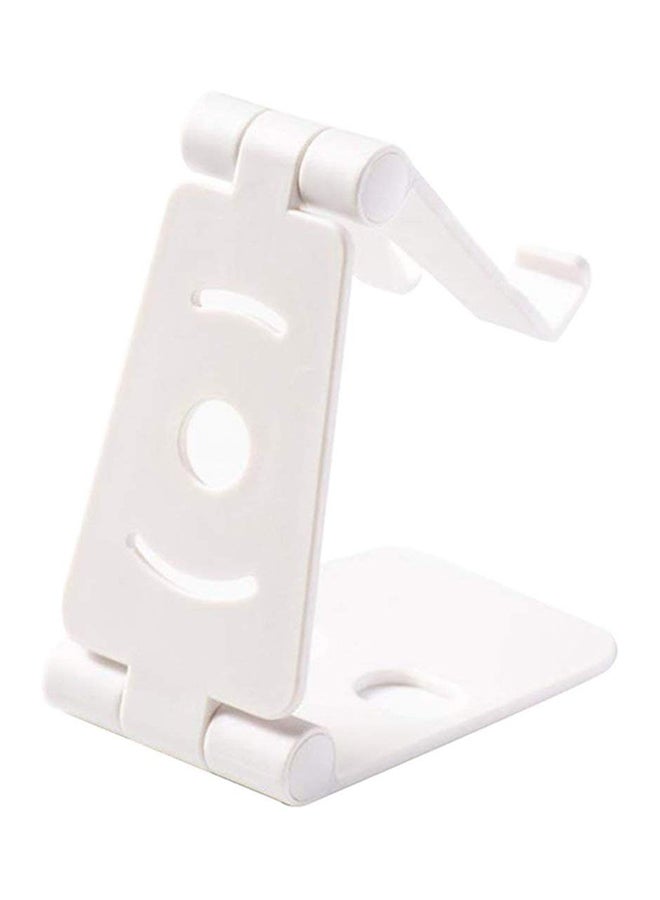 Folding Bracket Stand For Universal Mobile White